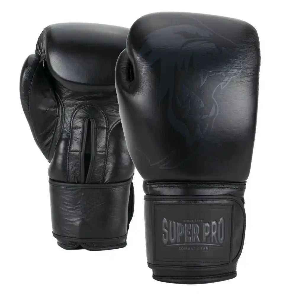 Super Pro Boxhandschuhe Legend Schwarz