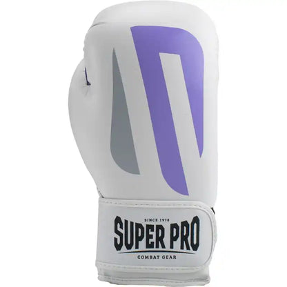 Super Pro Boxhandschuhe No Mercy Weiß