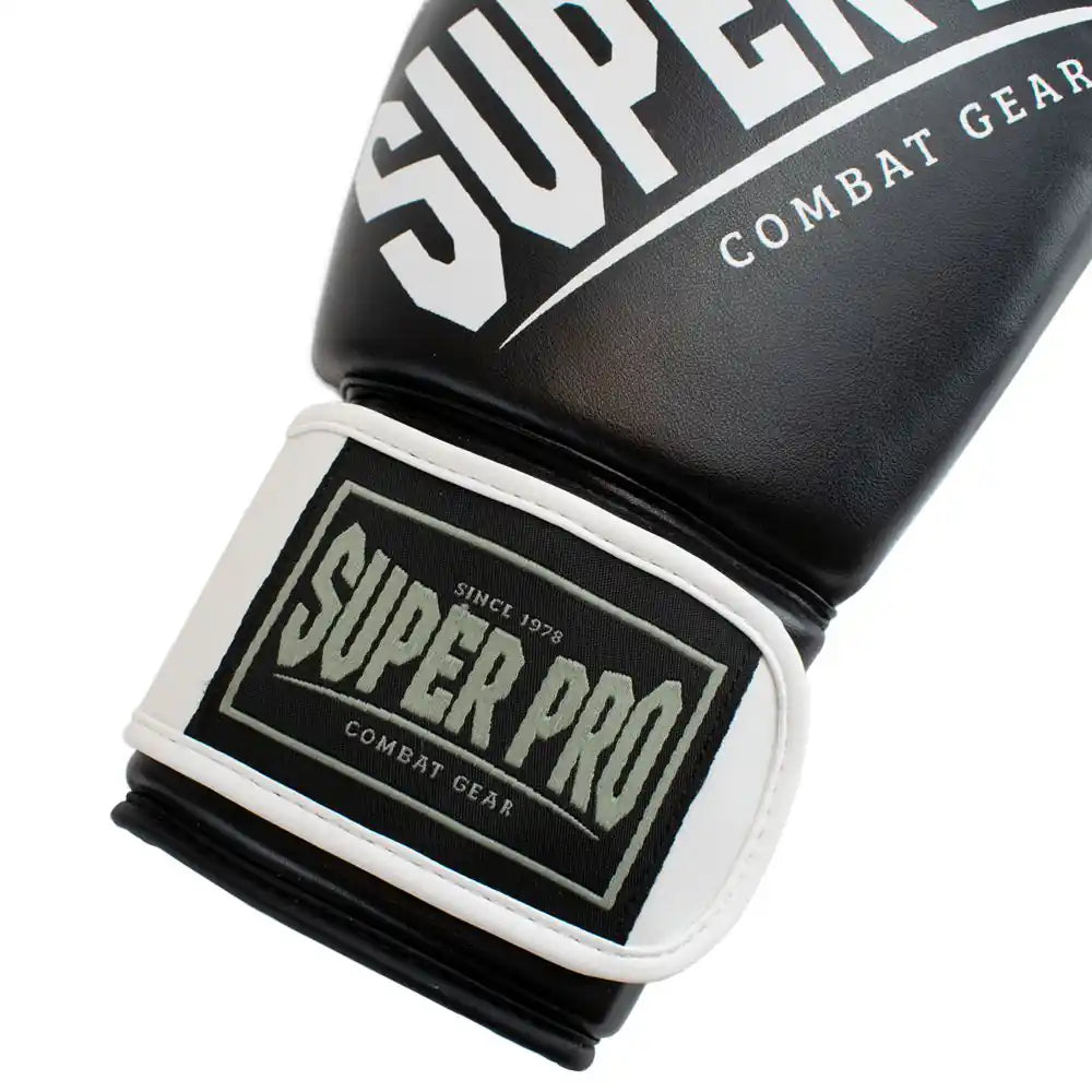 Super Pro Boxhandschuhe Rebel Schwarz