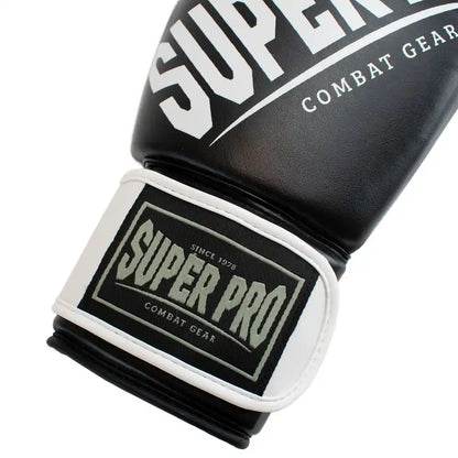 Super Pro Boxhandschuhe Rebel Schwarz
