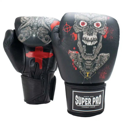 Super Pro Boxhandschuhe Skull