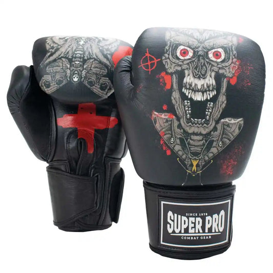 Super Pro Boxhandschuhe Skull