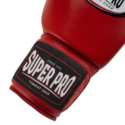 Super Pro Boxhandschuhe Thai-Pro Rot