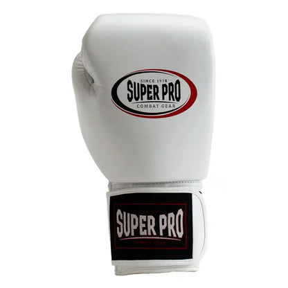 Super Pro Boxhandschuhe Thai-Pro Weiß