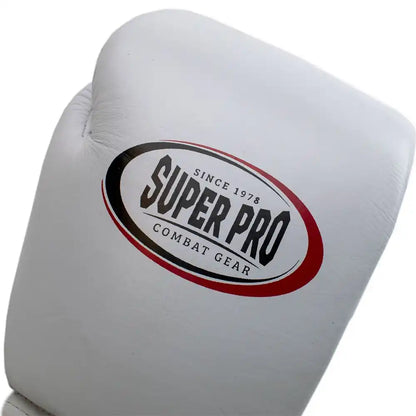 Super Pro Boxhandschuhe Thai-Pro Weiß