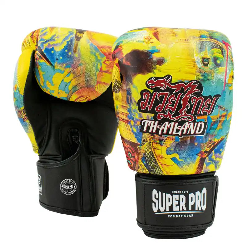 Super Pro Boxhandschuhe Thai Pattaya Fantasy