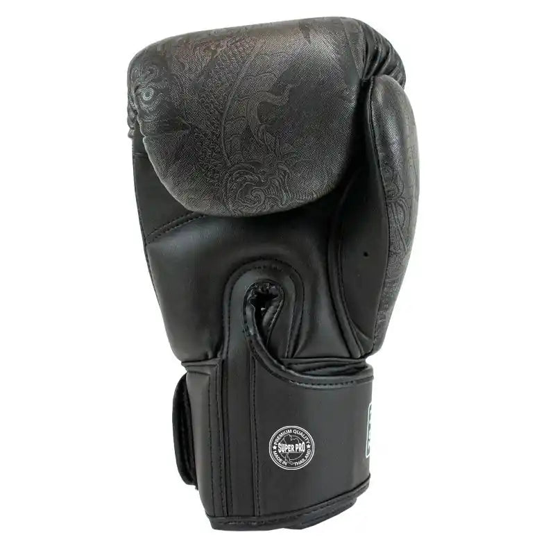 Super Pro Boxhandschuhe Thai Pattaya Grau