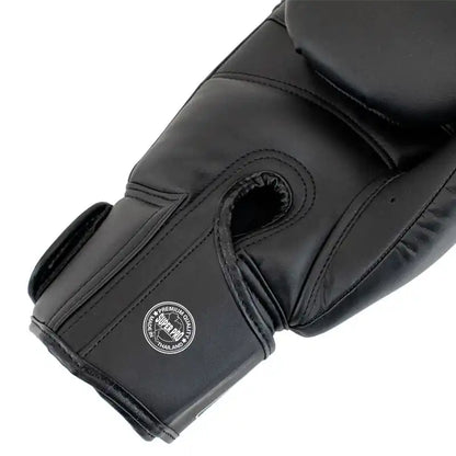 Super Pro Boxhandschuhe Thai Pattaya Schwarz