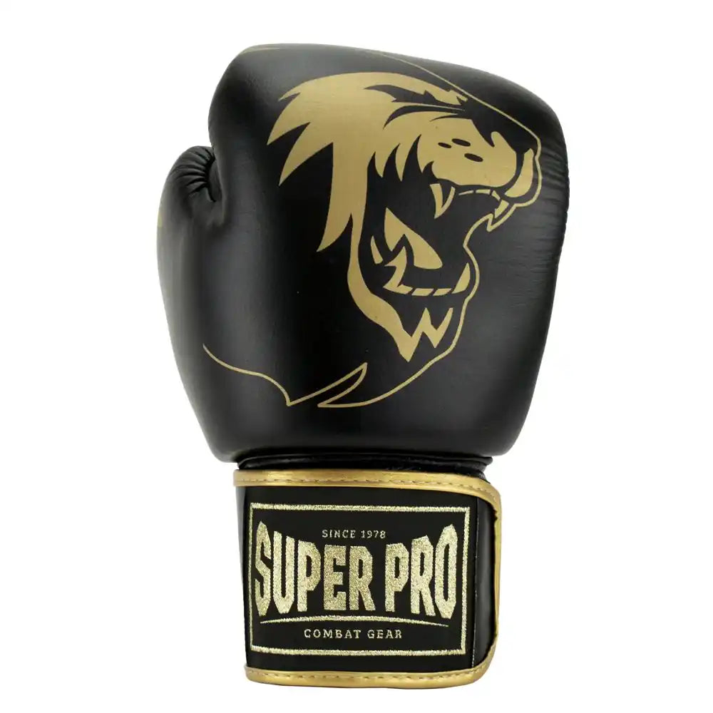 Super Pro Boxhandschuhe Warrior SE Schwarz/Gold