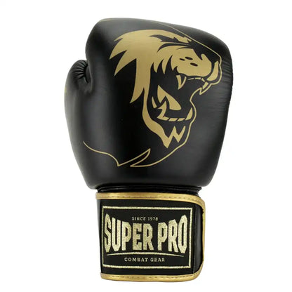 Super Pro Boxhandschuhe Warrior SE Schwarz/Gold