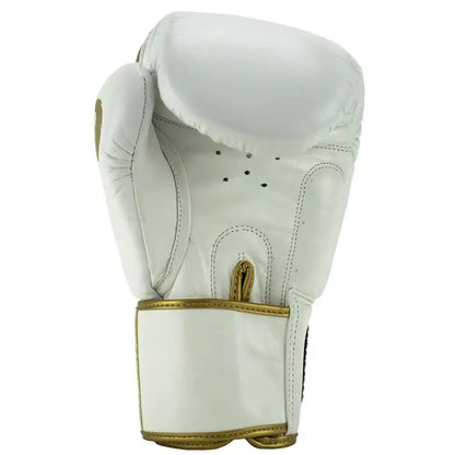 Super Pro Boxhandschuhe Warrior Weiß/Gold
