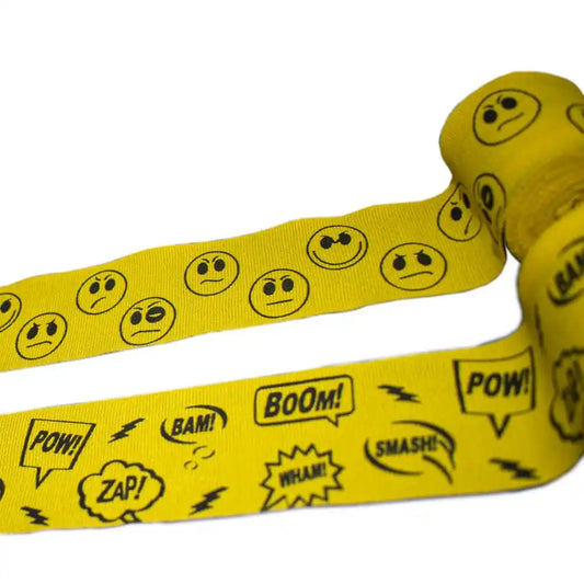 Super Pro Handbandagen POW Gelb 300cm