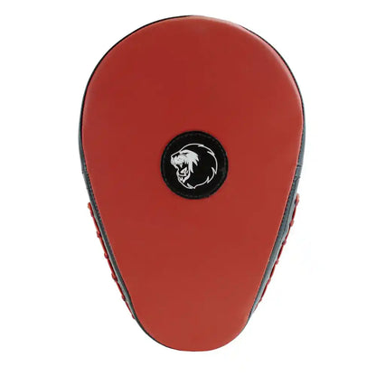 Super Pro Handpratzen Hook&Jab Schwarz/Rot Leder