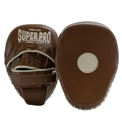 Super Pro Handpratzen Hook&Jab Vintage Leder