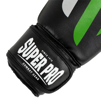 Super Pro Kinder Boxhandschuhe No-Mercy Schwarz