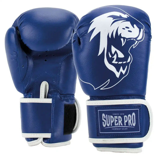 Super Pro Kinder Boxhandschuhe Talent Blau