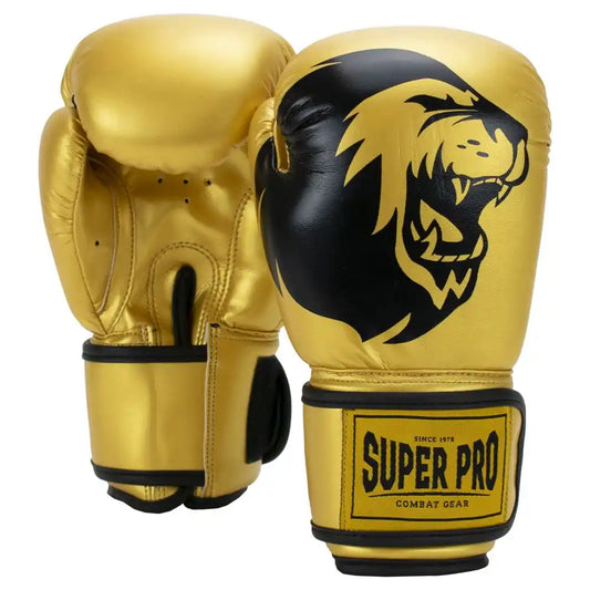 Super Pro Kinder Boxhandschuhe Talent Gold