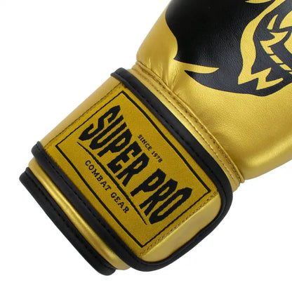 Super Pro Kinder Boxhandschuhe Talent Gold