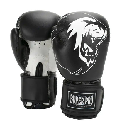Super Pro Kinder Boxhandschuhe Talent Schwarz