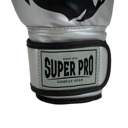 Super Pro Kinder Boxhandschuhe Talent Silber