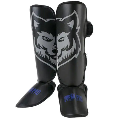 Super Pro Kinder Schienbeinschoner Kids Wolf