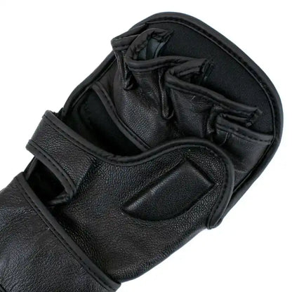 Super Pro MMA Sparring Handschuhe Shooter Leder