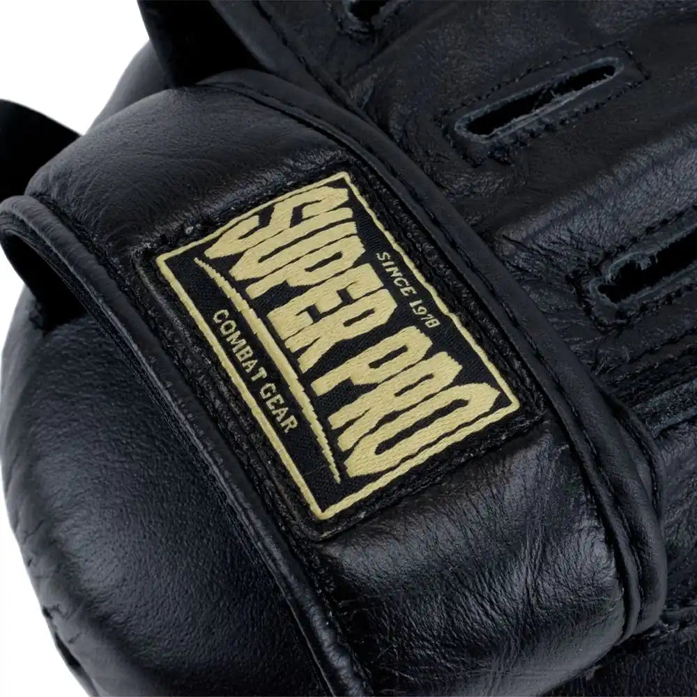 Super Pro Mini Handpratzen Air Focus Pads Schwarz/Gold