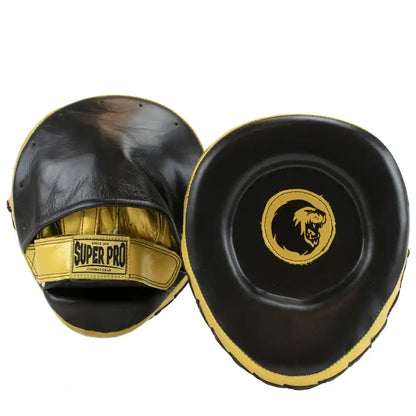 Super Pro Mini Handpratzen Micro Mitts Schwarz/Gold