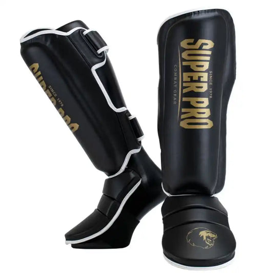 Super Pro Schienbeinschoner Protector SE Schwarz/Gold