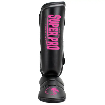 Super Pro Schienbeinschoner Protector SE Schwarz/Pink