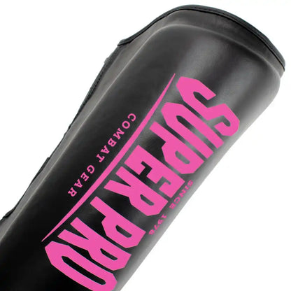 Super Pro Schienbeinschoner Protector SE Schwarz/Pink