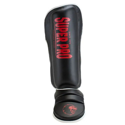 Super Pro Schienbeinschoner Protector SE Schwarz/Rot