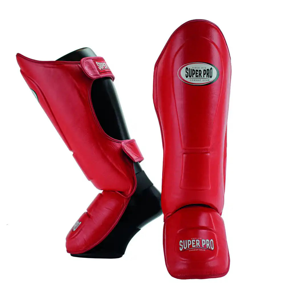 Super Pro Schienbeinschoner Thai-Pro Rot