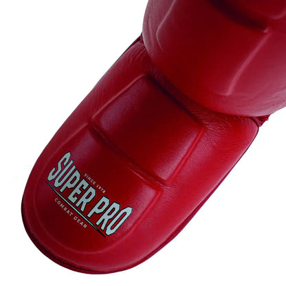 Super Pro Schienbeinschoner Thai-Pro Rot