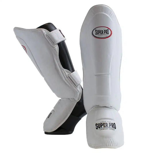 Super Pro Schienbeinschoner Thai-Pro Weiß