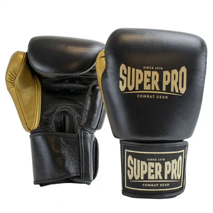 Super Pro Thai Boxhandschuhe Enforcer Schwarz