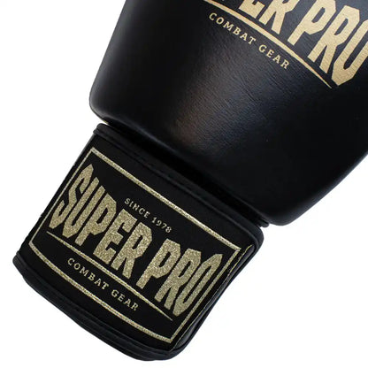 Super Pro Thai Boxhandschuhe Enforcer Schwarz