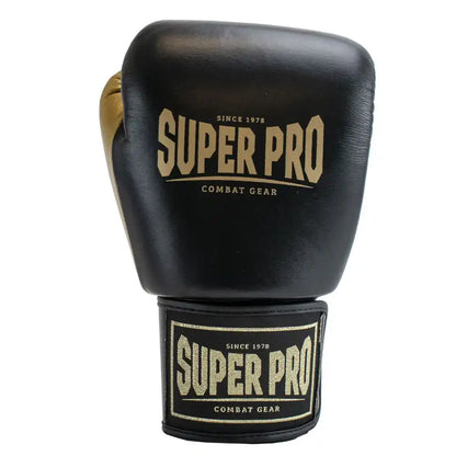 Super Pro Thai Boxhandschuhe Enforcer Schwarz