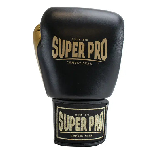 Super Pro Thai Boxhandschuhe Enforcer Schwarz
