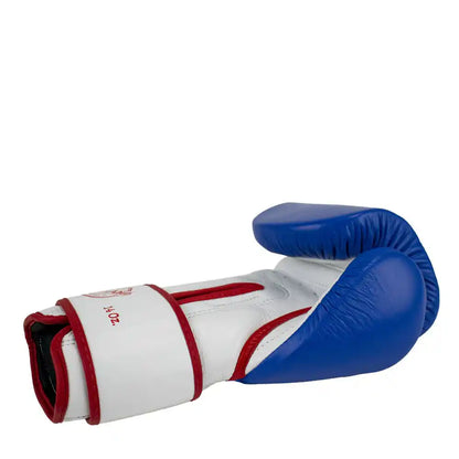 Super Pro Thai Boxhandschuhe Stripes Blau