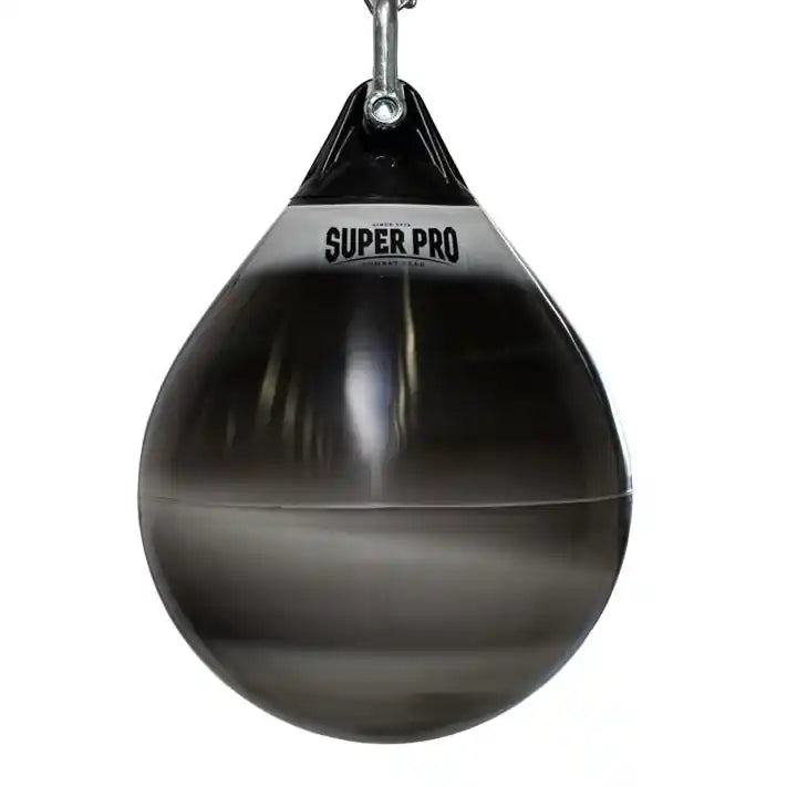 Super Pro Waterpro Boxsack Premium Schwarz/Grau