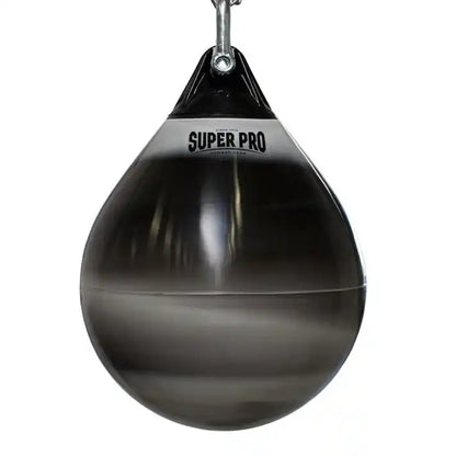 Super Pro Waterpro Boxsack Premium Schwarz/Grau