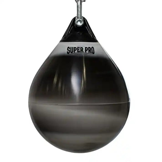 Super Pro Waterpro Boxsack Premium Schwarz/Grau
