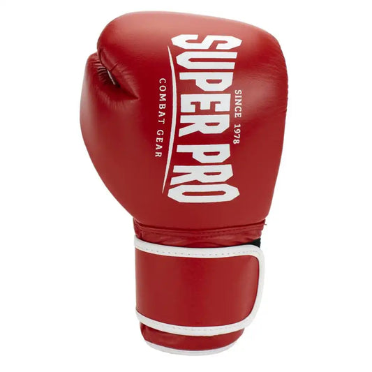 Super Pro Wettkampf Boxhandschuhe Winner Rot 10oz