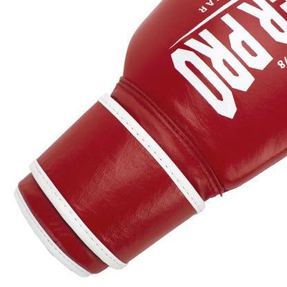 Super Pro Wettkampf Boxhandschuhe Winner Rot 10oz