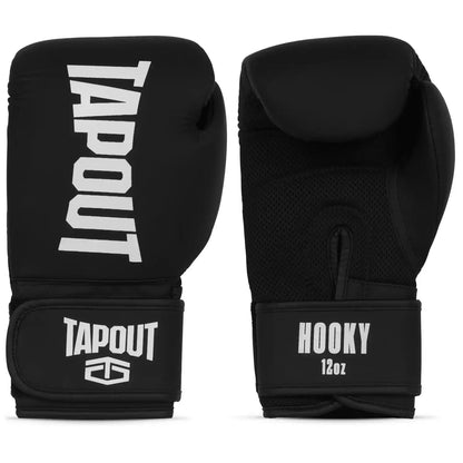 TAPOUT Boxhandschuhe Hooky Schwarz/Weiß
