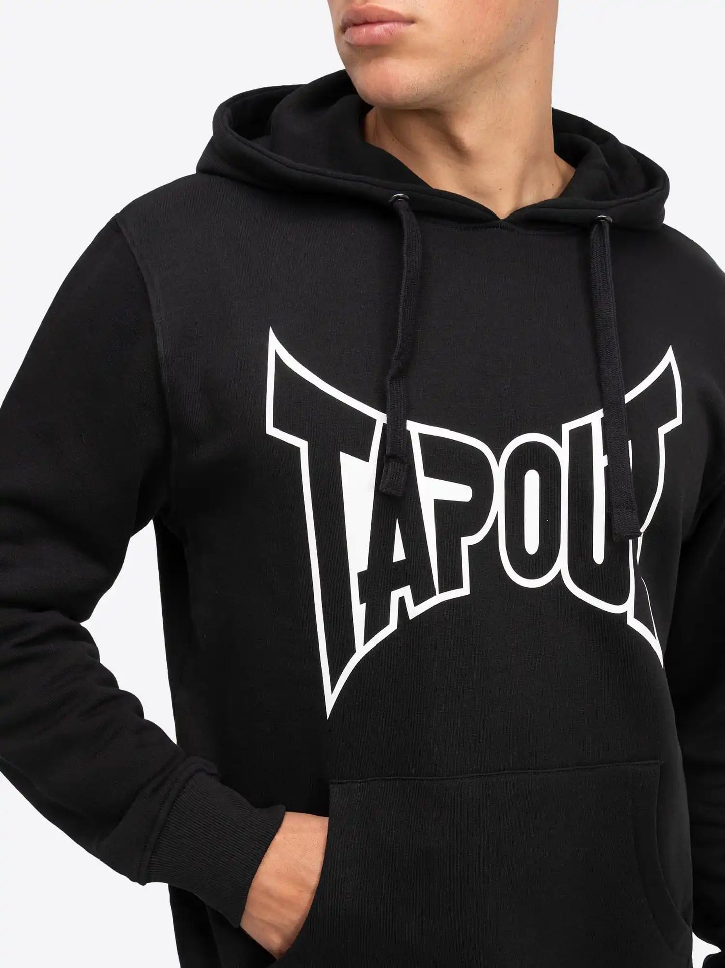 TAPOUT Hoodie Lifestyle Basic Schwarz