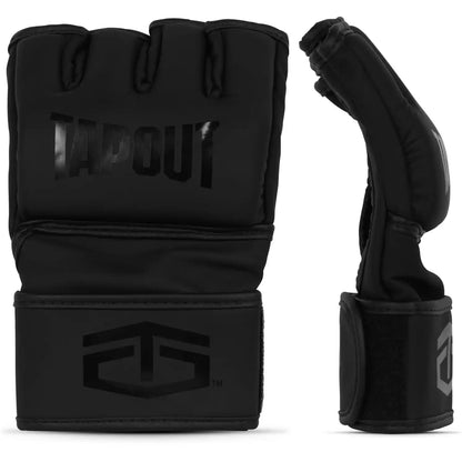 TAPOUT MMA Handschuhe Hasley Schwarz/Schwarz