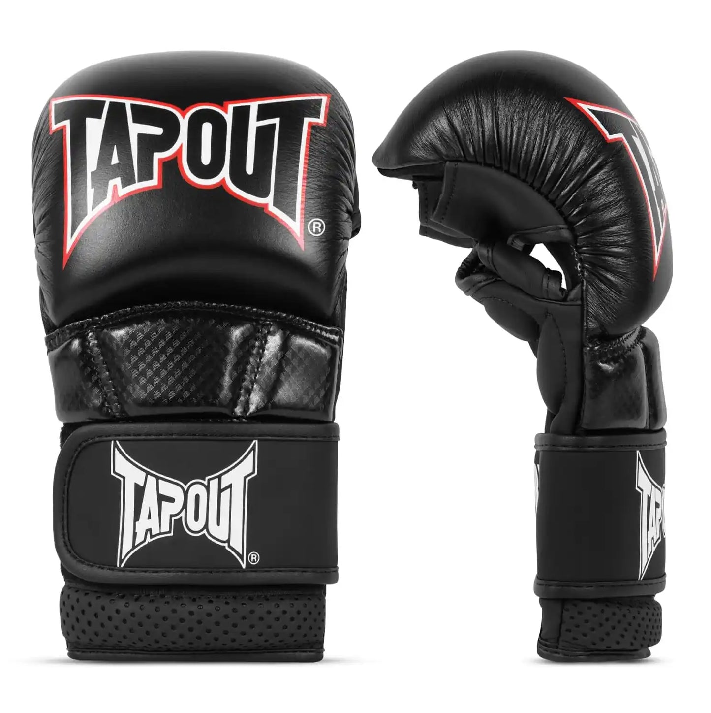 TAPOUT MMA Sparring Handschuhe BRAWL Schwarz