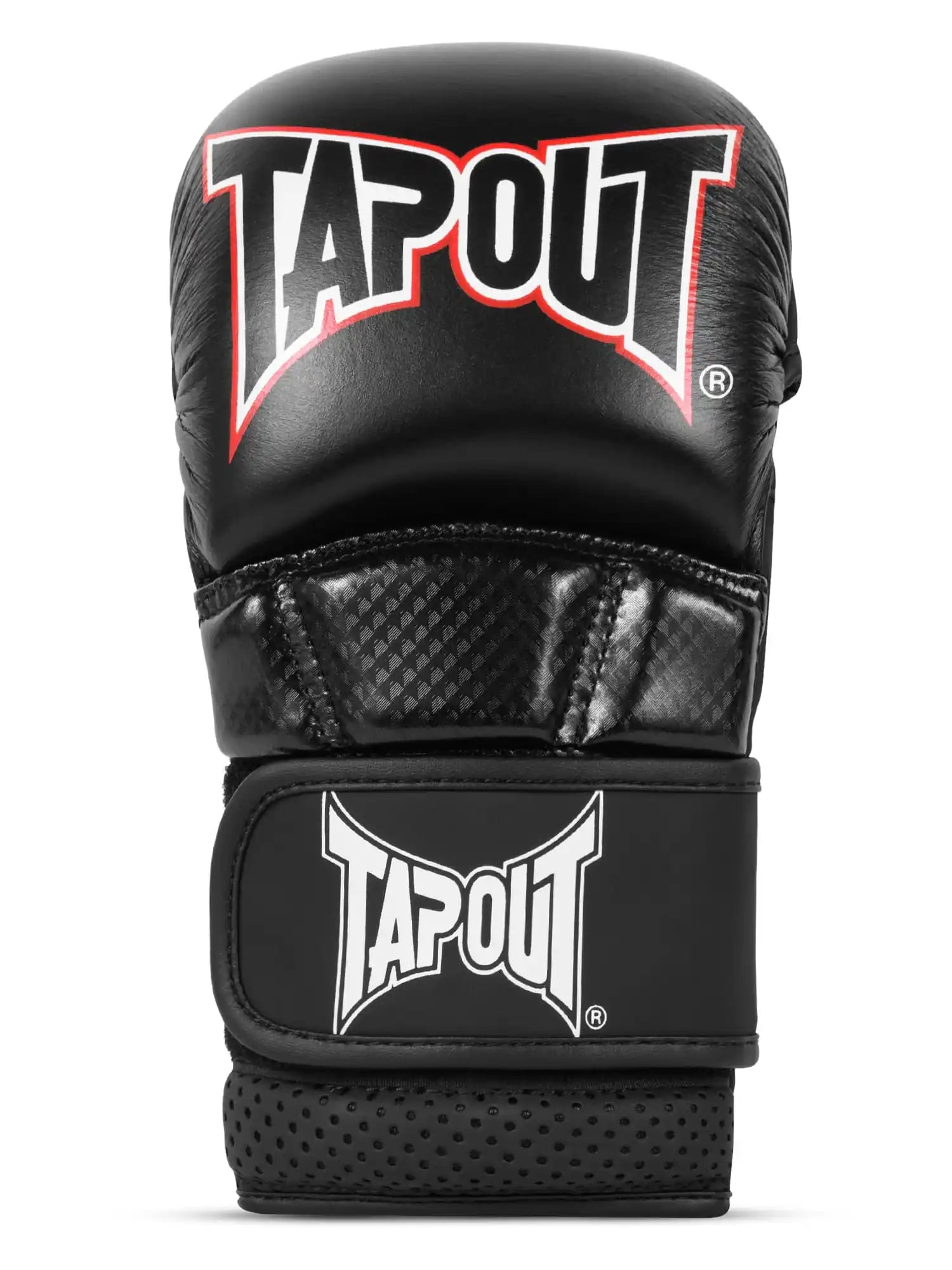 TAPOUT MMA Sparring Handschuhe BRAWL Schwarz